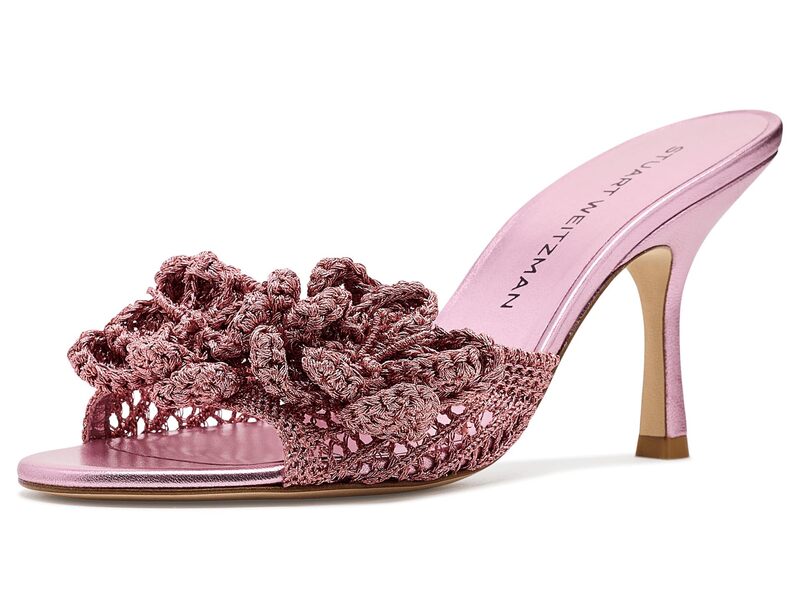 スチュアート ワイツマン レディース シューズ 踵 Stuart Weitzman Lotuslide 85 Pink Sand サクラ色
