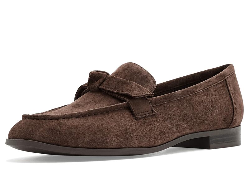 アンクライン レディース シューズ サンダル Anne Klein Bowie Choc Brown Sued 赤銅色