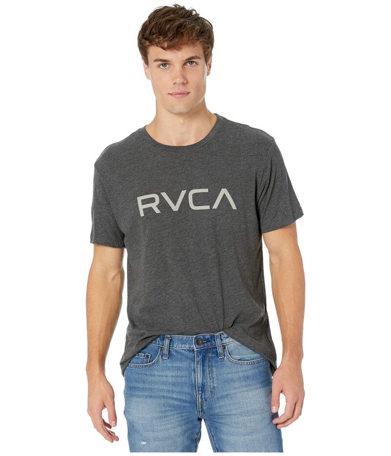 ルーカ メンズ トップス ティーシャツ Big RVCA Short Sleeve Tee Black 黒いこと