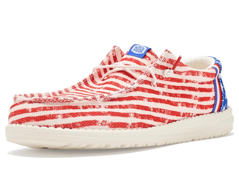 ヘイデュード メンズ シューズ スニーカー Hey Dude Wally Americanamerican Flag
