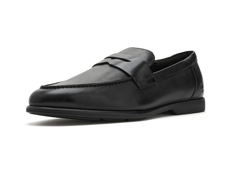 残響音 メンズ シューズ スリッポン・ローファー Ecco Verona Classic Penny Loafer Black 黒いこと