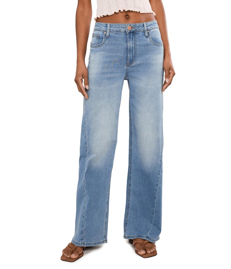 カットフロムザクロス レディース ボトムス ジーンズズボン下 ワイドレッグ Kut From The Kloth Jean High-Rise Wide Leg Loveliness