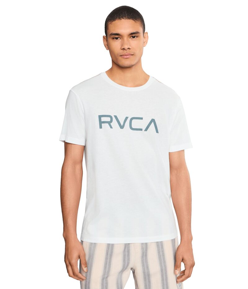 ルーカ メンズ トップス プルオーバー Big Rvca Short Sleeve Antique White 白いこと