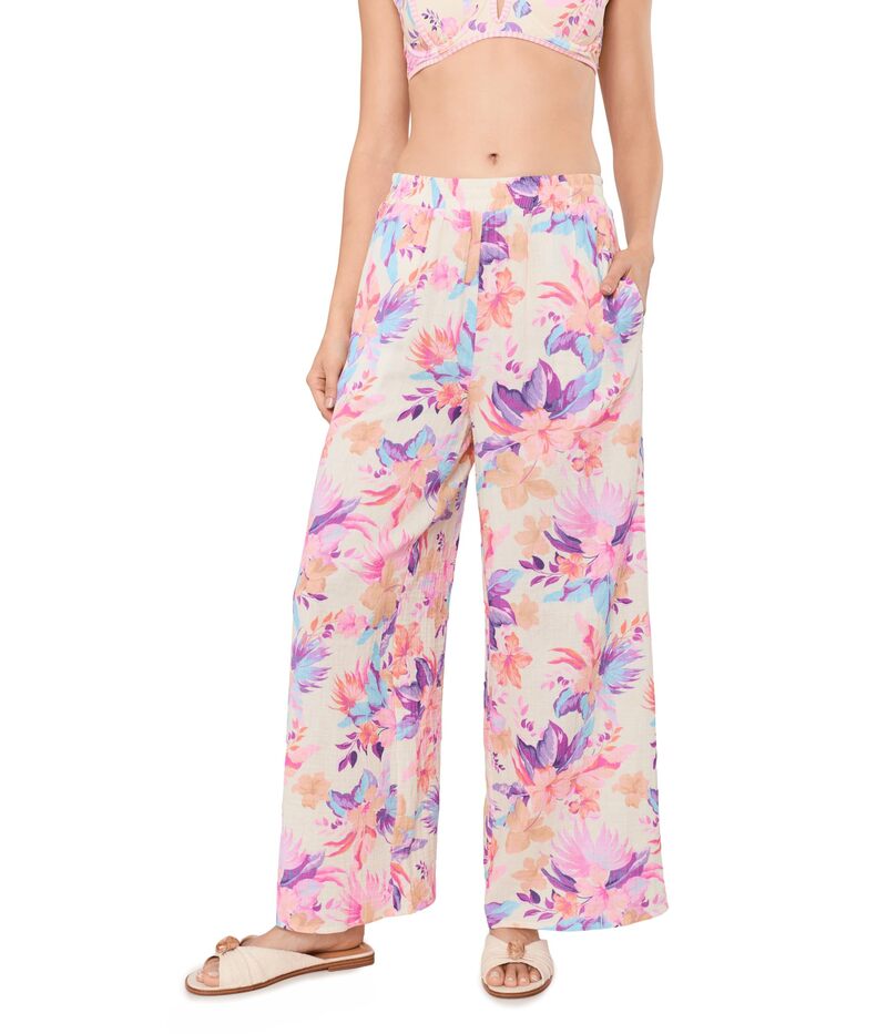 ビーチライオット レディース ボトムス 心地好いズボン下 Beach Riot Hampton Pants Hibiscus Garden