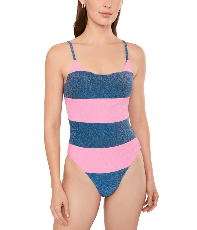 ビーチライオット レディース 水泳着 上下仕掛ける Beach Riot Calista One-Piece Seashell Shine