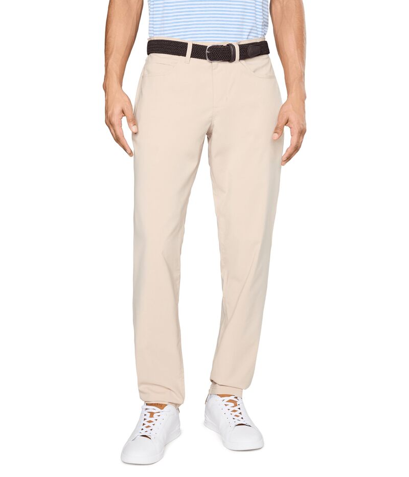 御役目演奏 メンズ ボトムス 心地よいズボン下 Tasc Performance Motion Pants - Straight Fit Light Stone 石ころ