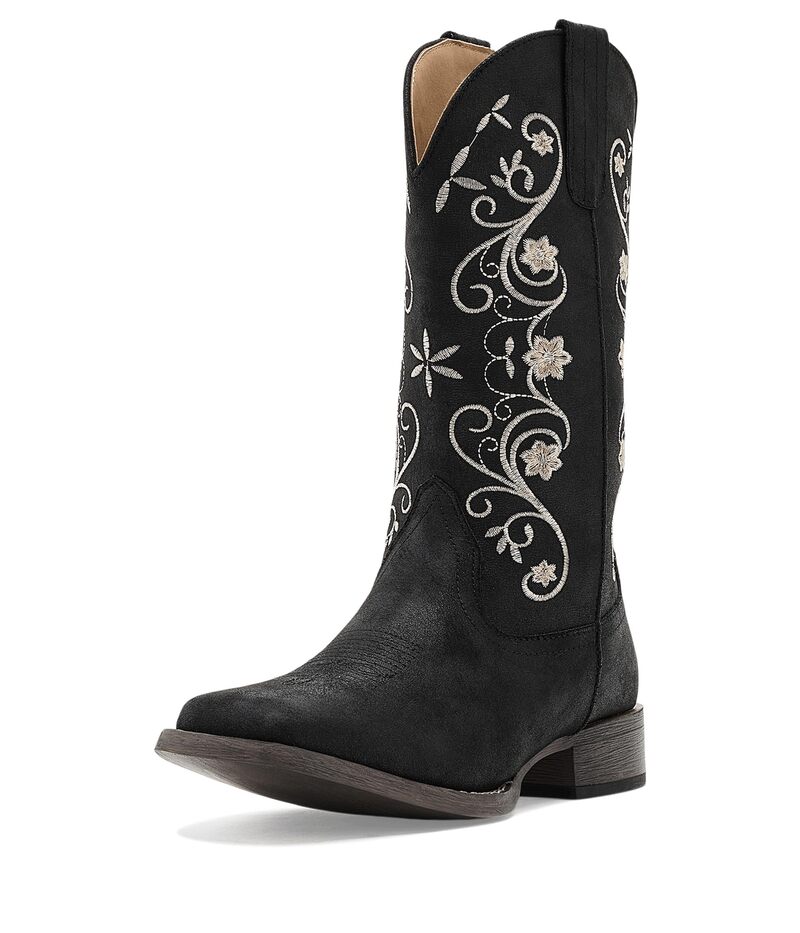 ローパー レディース シューズ ブーツ・レインブーツ Roper Bailey Boots Black 黒いこと