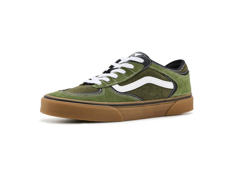バンズ メンズ シューズ スニーカー Vans Rowley Classic Gum Aged Green 緑であること