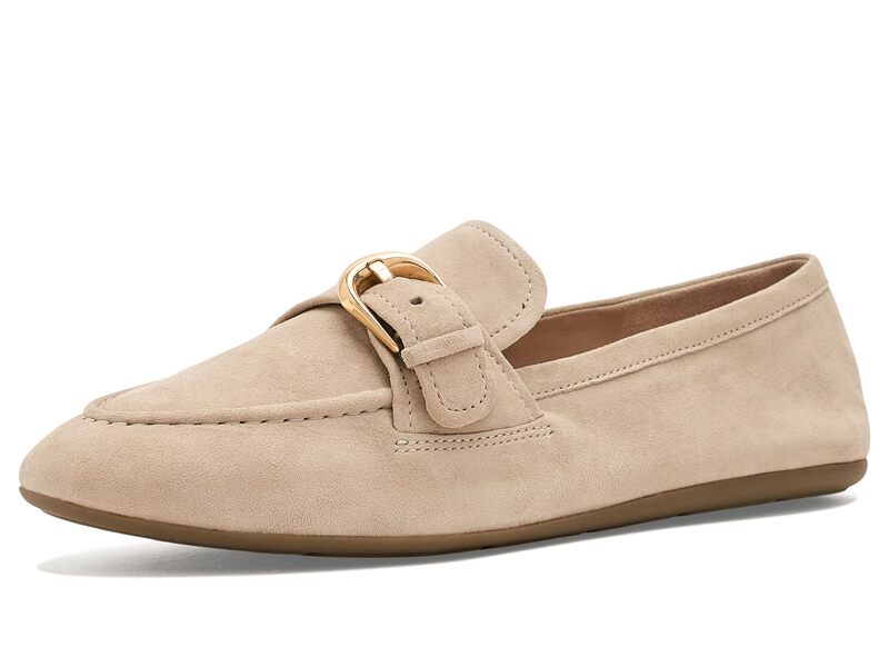 電話を掛けるハーン レディース シューズ スリッポン・ローファー Cole Haan Grand Ambition Alette Buckle Loafers Light Sesame Su