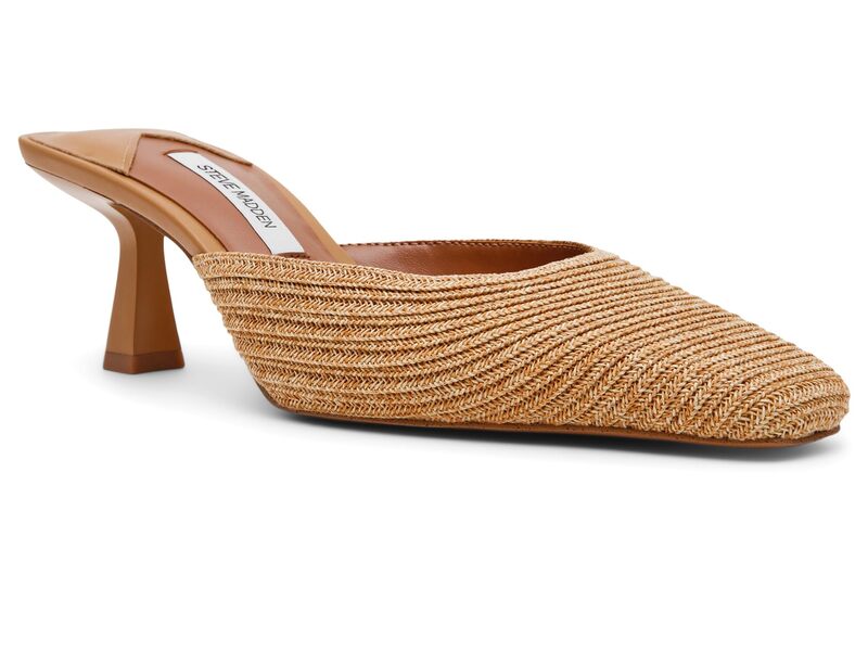 スティーブ マデン レディース シューズ 踵 Steve Madden Alyse Natural Raffia