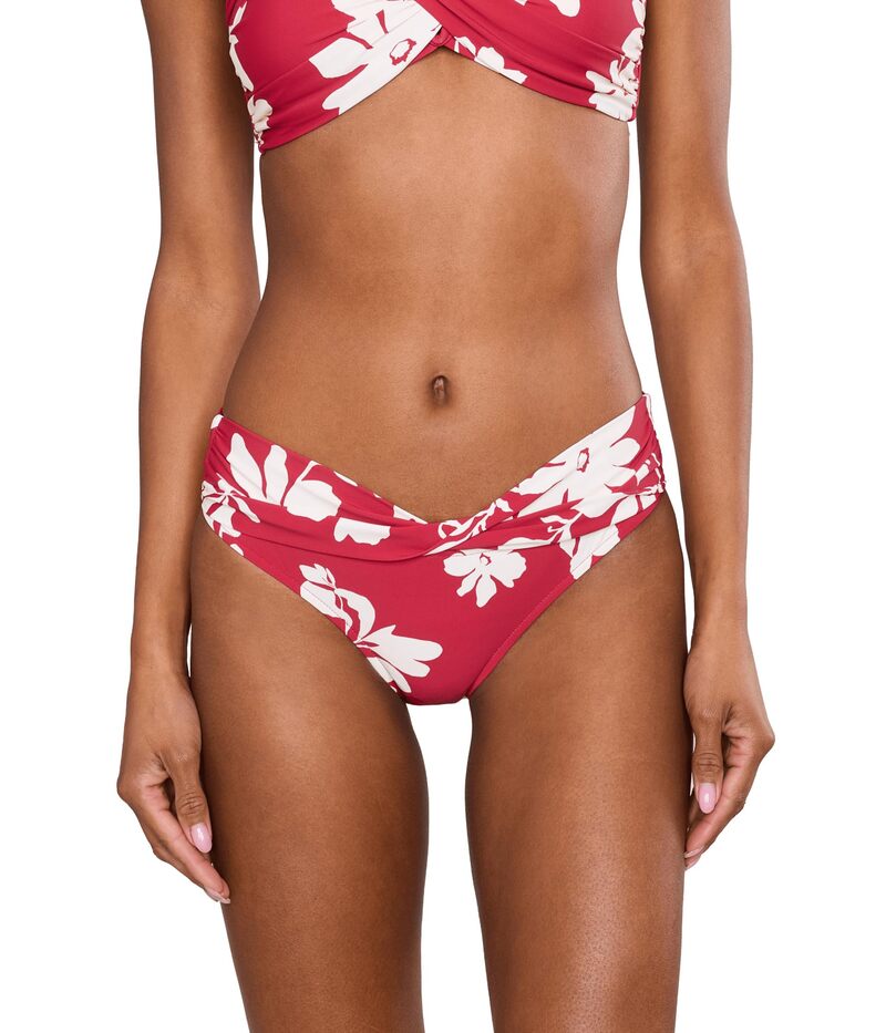 シーフォリー レディース 水泳着 ボトムスのみ ミニ Seafolly Mayflower Twist Band Mini Hipster Cosmo Red 赤いこと