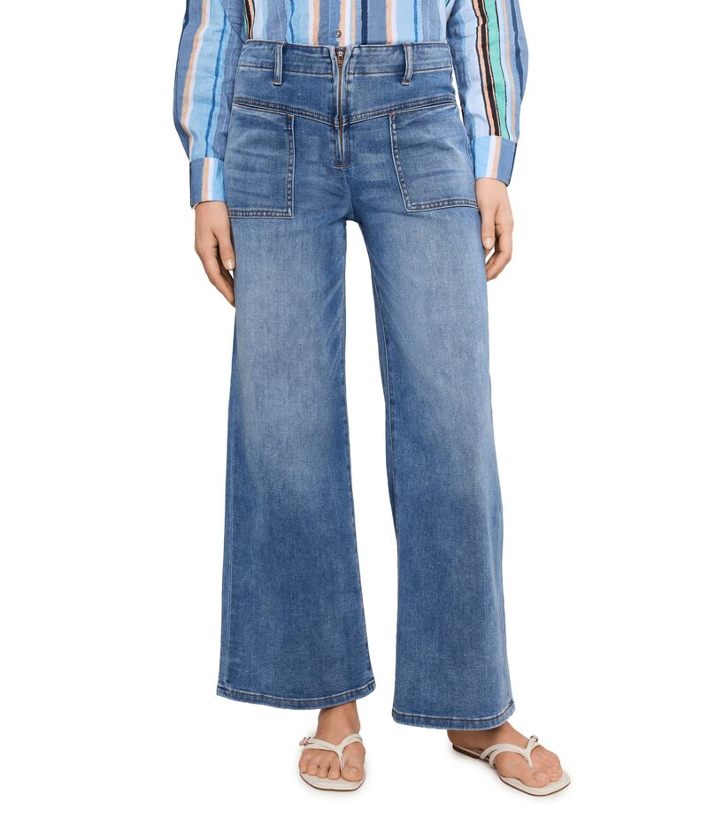 カットフロムザクロス レディース ボトムス ジーンズズボン下 ワイドレッグ Kut From The Kloth Meg High-Rise Wide Leg Pants インチ Queenly