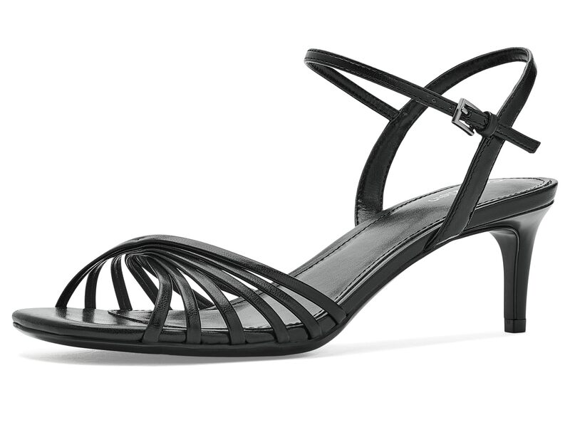 カルバンクライン レディース シューズ 踵 Calvin Klein Izabella Black 黒いこと