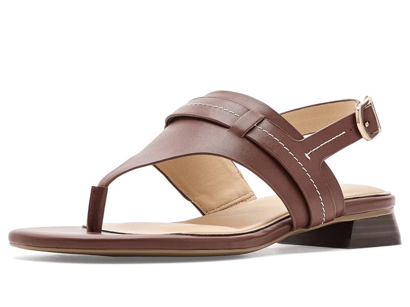 鍵を掛ける界面 レディース シューズ サンダル Rockport Ofera Medium Brown Le 赤銅色