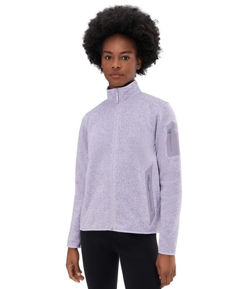 アークテリクス レディース アウター 厚地の外套 ジレー Arc\u0027teryx Covert Cardigan Mallow Heather ギョリュウモドキ