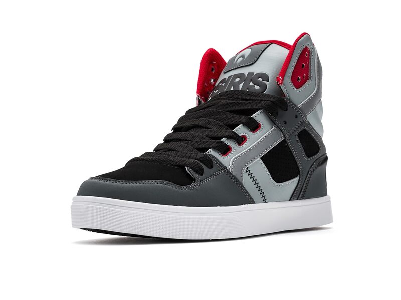 オサイラス メンズ シューズ スニーカー Osiris Clone Black/Grey/Red 黒いこと