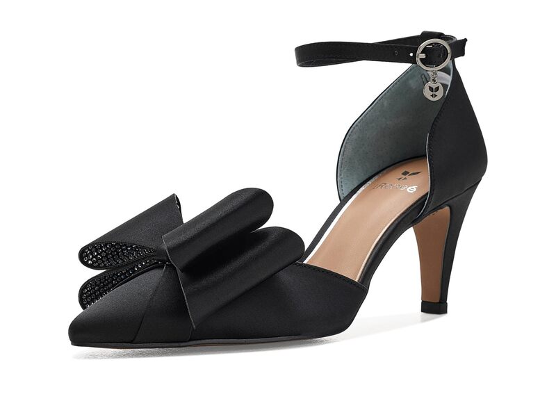 ジェイレニー レディース シューズ 踵 J. Renee Pammie Black 黒いこと