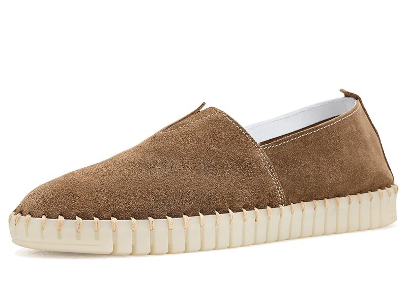 エリックミカエル レディース シューズ 踵 Eric Michael Marcy Brown Suede 赤銅色