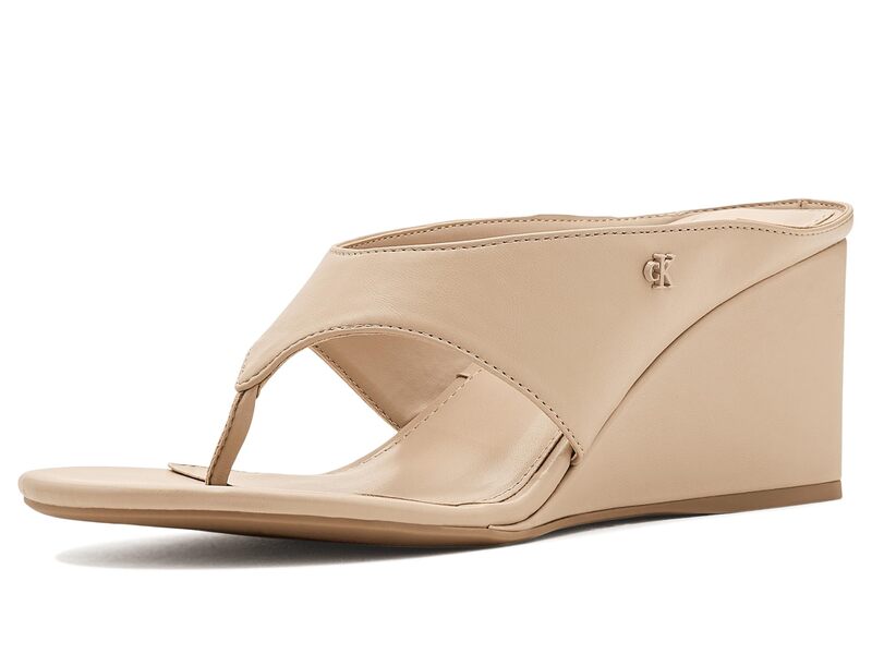 カルバンクライン レディース シューズ 踵 Calvin Klein Marchela Light Natural