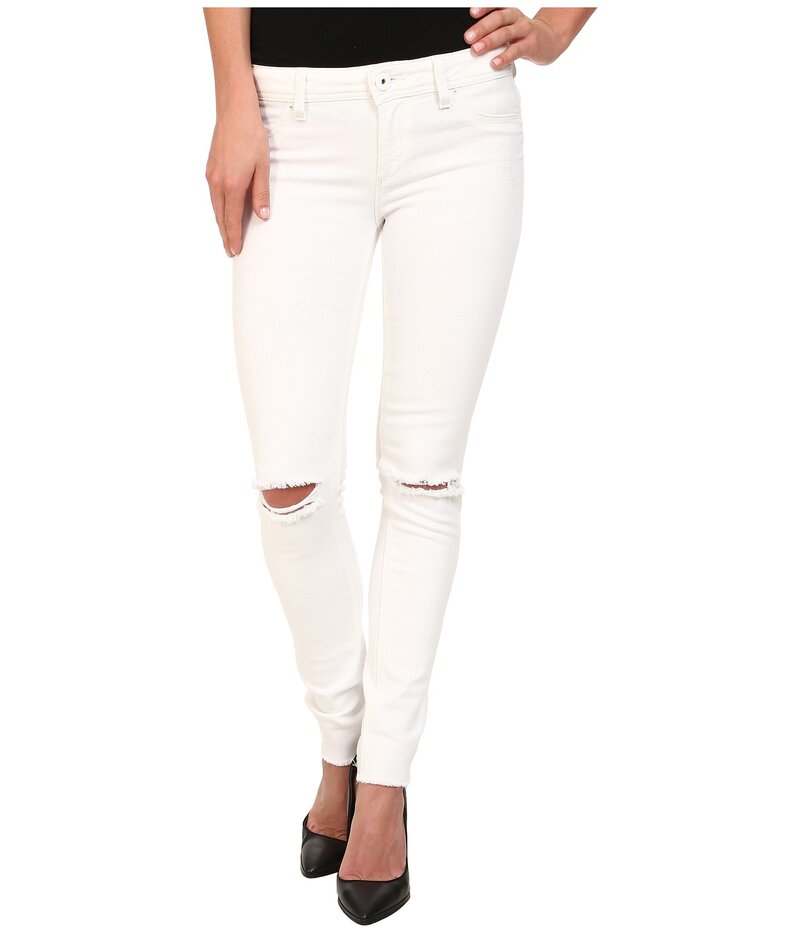 ディーエル 1961 レディース ボトムス ジーンズズボン下 Dl1961 Emma Skinny w/ Distress インチ Dove White 白いこと