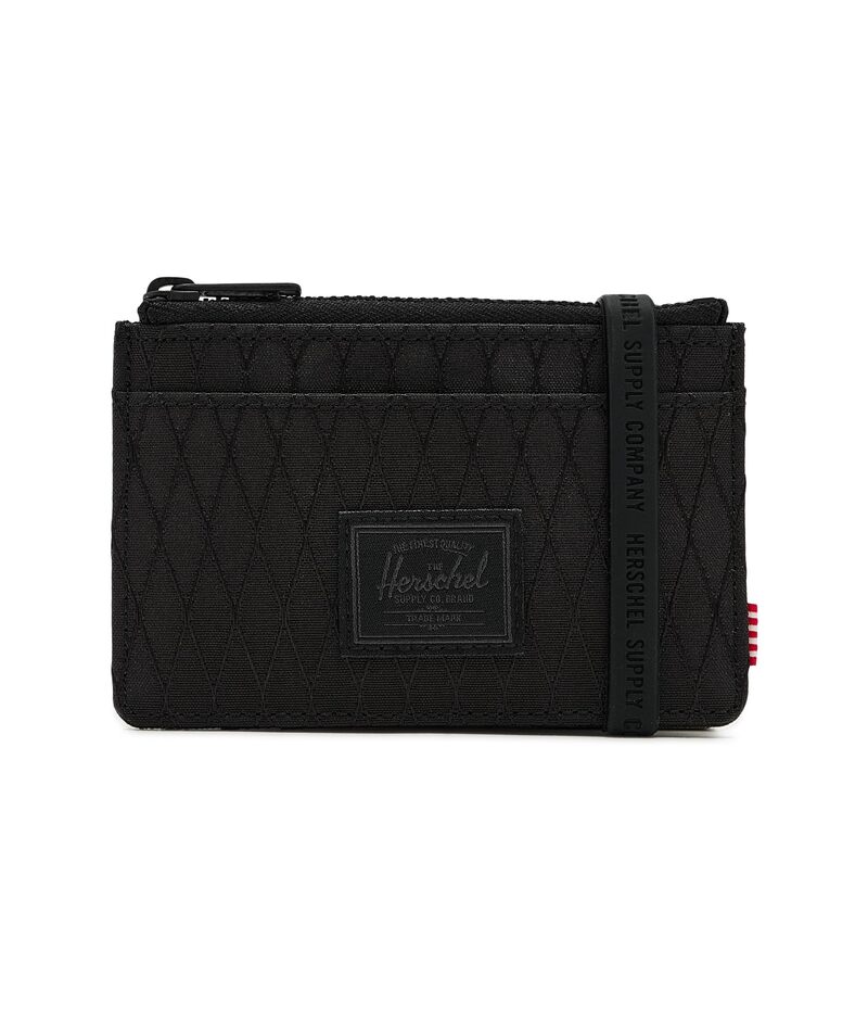 ハーシェルサプライ メンズ 付属品 紙入れ Herschel Supply Co. Oscardholder Black Diamond/B 黒いこと
