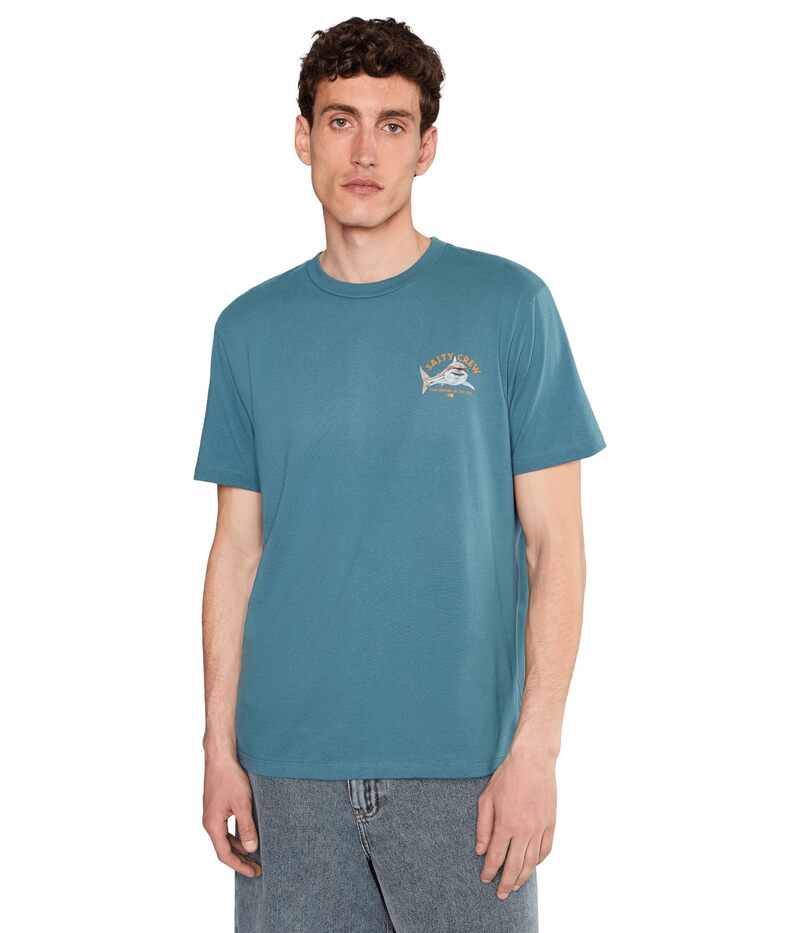 ソルティークルー メンズ トップス プルオーバー Salty Crew Lurking Short Sleeve Tee Slate スレート