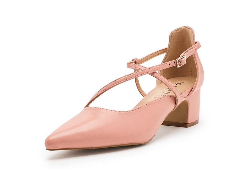 ジュルネ 寄せあわせ レディース シューズ 踵 Journee Collection Galvinn Blush 毛はらい