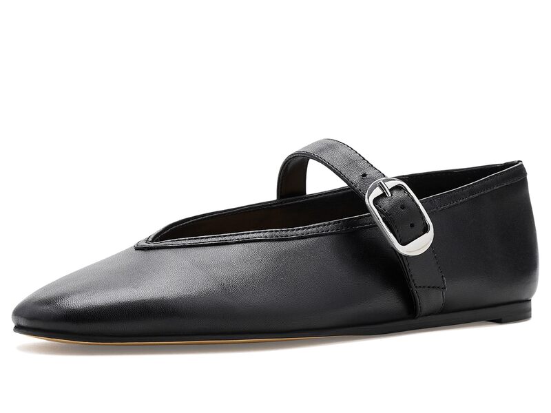目じるし・フィッシャー レディース シューズ サンダル Marc Fisher Ltd Godea Black Leather 黒いこと