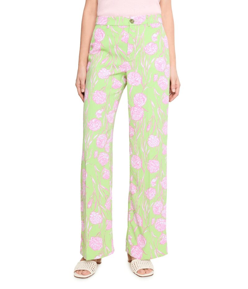 リリーピュリッツァー レディース ボトムス 心地好いズボン下 Lilly Pulitzer Katerini Palazzo Pistachio Macar