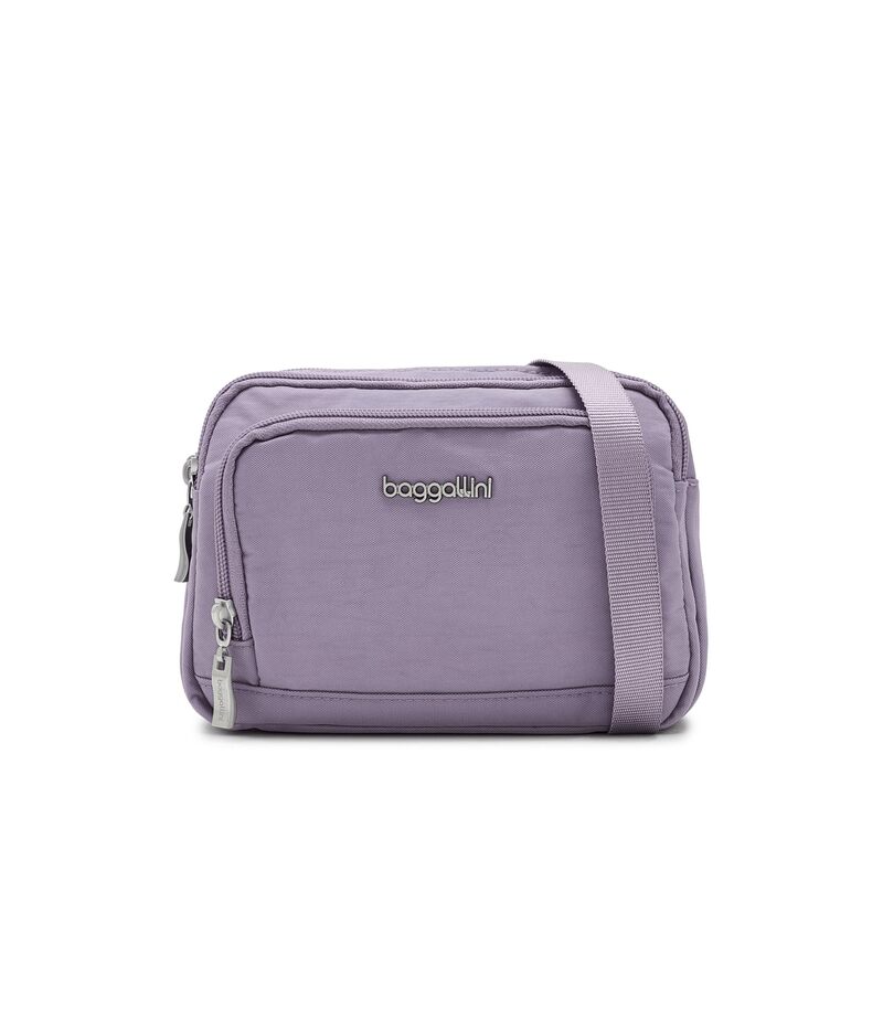 バッガリーニ レディース 御徒面子 Baggallini Trifecta RFID Wallet Crossbody Lilac 紫はしどい
