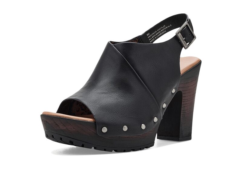 コークス レディース シューズ 踵 Korks Annelie Black 黒いこと