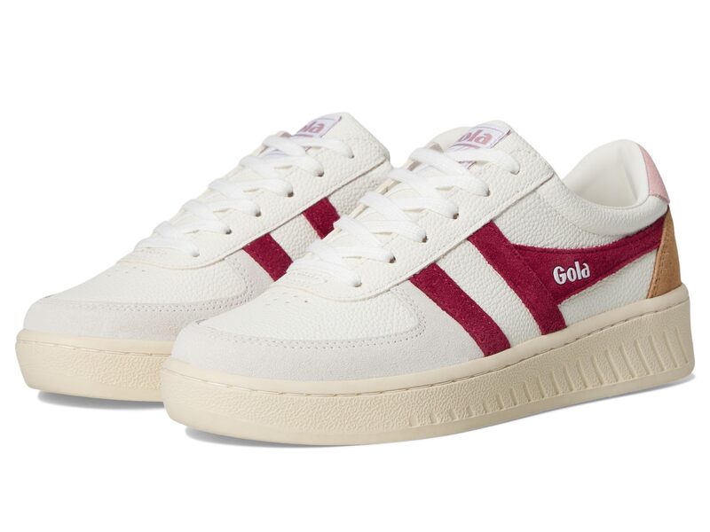 ゴラ レディース シューズ スニーカー Gola Grandslam Trident White/Cerise/Ch 白いこと