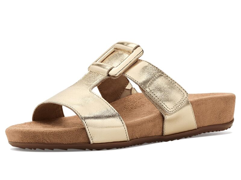 ホンブルグ帽ウォーク レディース シューズ サンダル Softwalk Bexley Champagne 三鞭酒
