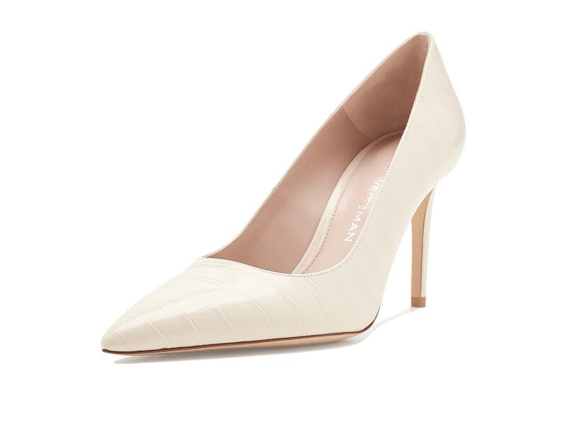 スチュアート ワイツマン レディース シューズ 踵 Stuart Weitzman Stuart Power 85 Linen