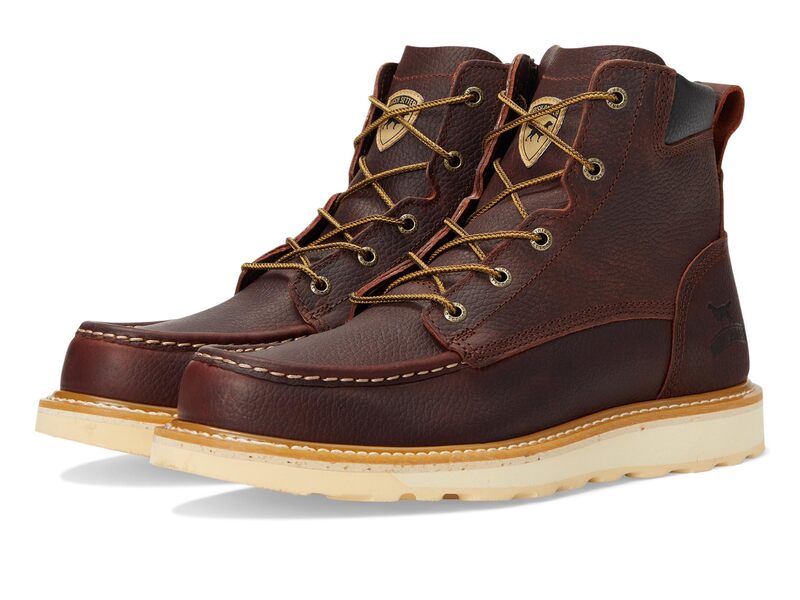 アイリッシュ・セッター メンズ シューズ ブーツ・レインブーツ Irish Setter Ashby 6\" Soft-Toe Work Boot EH Brown 赤銅色"