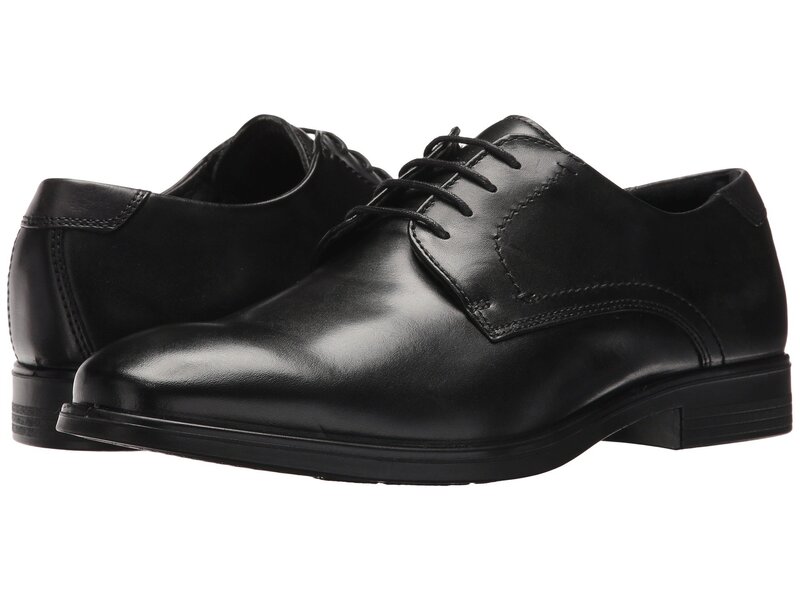 山びこ メンズ シューズ オックスフォード Ecco Melbourne Tie Black/Magnet 黒いこと