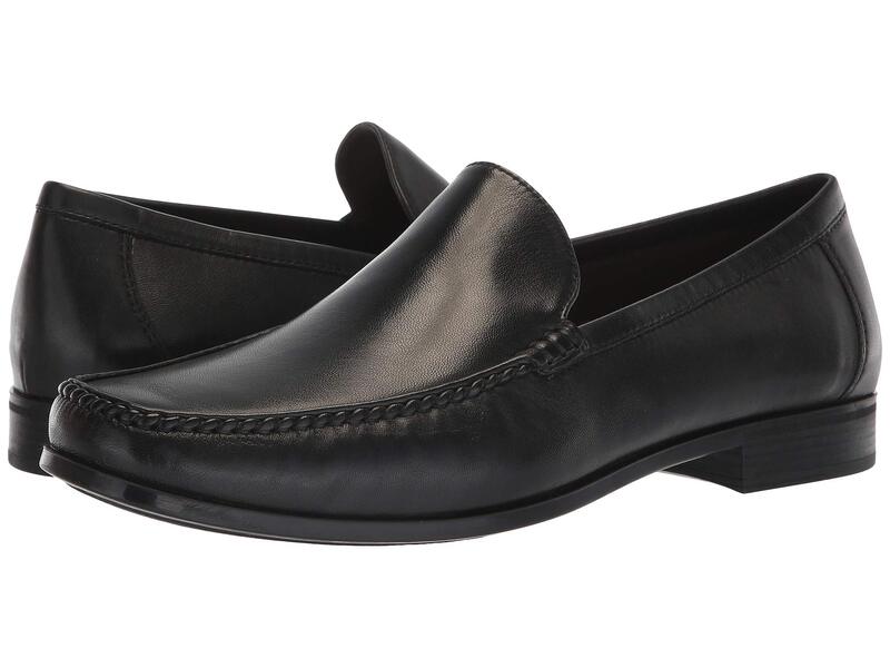 山びこ メンズ シューズ スリッポン・ローファー Ecco Dress Moc Black 1 黒いこと