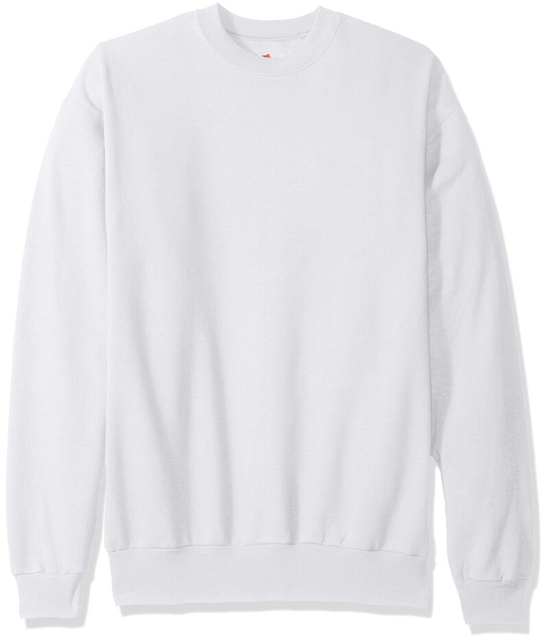 ヘインズ メンズ アウター パーカー・スウェット プルオーバー Hanes EcoSmart Sweatshirt White 白いこと