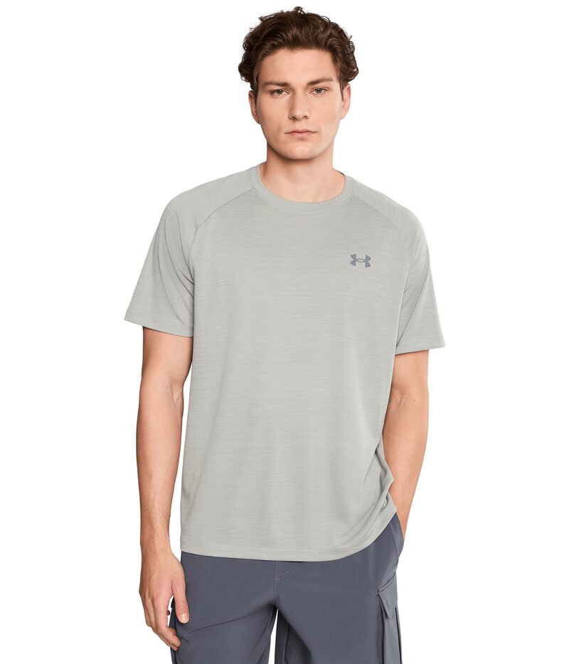アンダーアーマー メンズ トップス プルオーバー Under Armour Tech Textured Short Sleeve T-Shirtitanium/Clay G