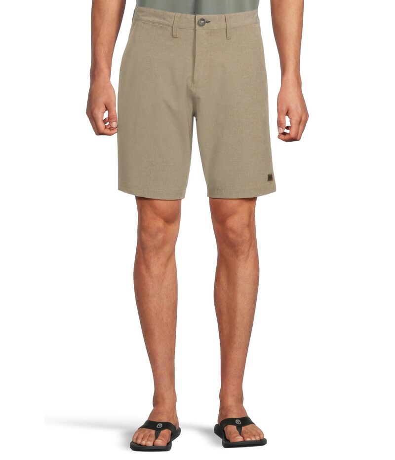 散らし広告ボン メンズ ボトムス 二分の一ズボン下・さる股引き Billabong Crossfire 19 Submersible Brown 赤銅色