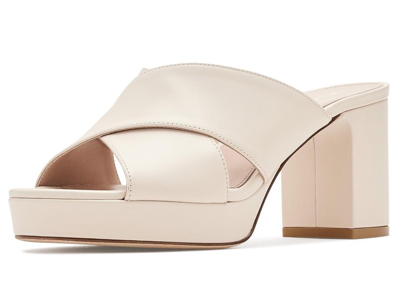 スチュアート ワイツマン レディース シューズ 踵 プラットホーム Stuart Weitzman Dayna Platform Slide Linen