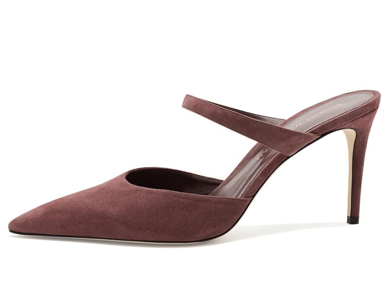 スチュアート ワイツマン レディース シューズ 踵 Stuart Weitzman Stuart Power Mule 85 Brownstone