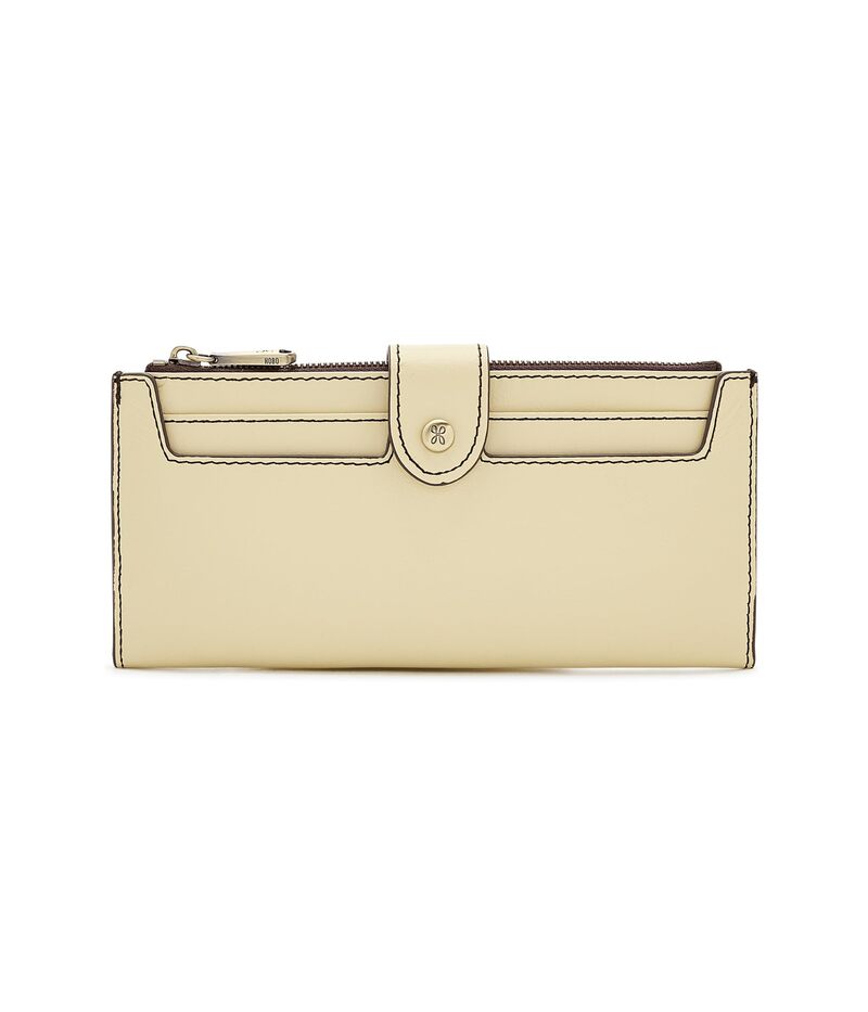 ホボ メンズ 佩び物 札入れ Hobo Dunn Continental Wallets Butter Yellow 黄色