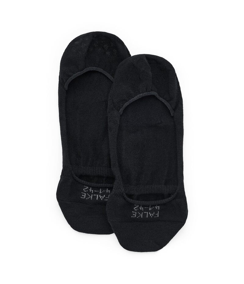 ファルケ レディース アンダーお召しもの ソックス Falke Step Medium Cut No Show Socks Black 黒いこと