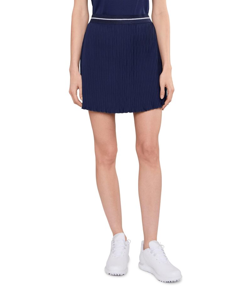 キャラ通い路 レディース 下つ方スコート 筋目 Callaway 16\" Micro Pleated Skort Peacoat"