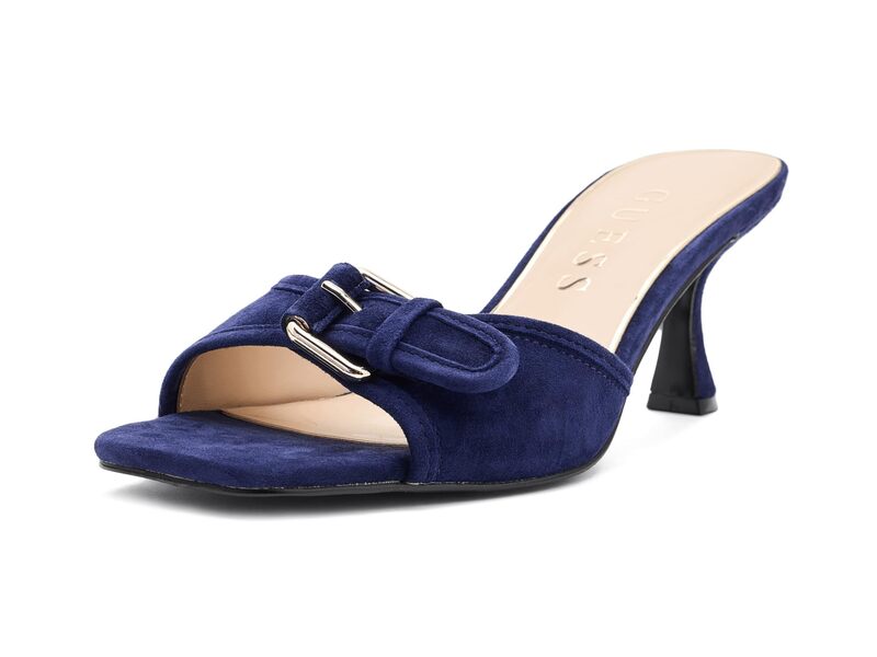 ゲス レディース シューズ 踵 Guess Dista Dark Blue 青み
