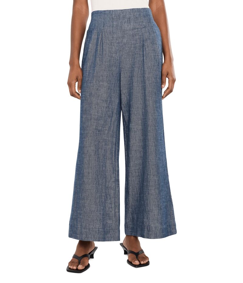 ニックプラスゾーイ レディース ボトムス 心地よいズボン下 Nic+zoellis Trousers Indigo Mix インディゴ