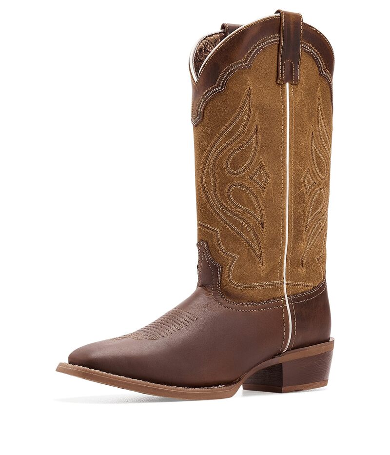 ラレド レディース シューズ ブーツ・レインブーツ Laredo Iron Belle Brown 赤銅色