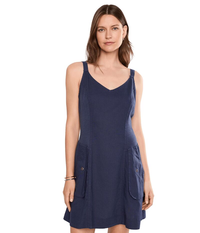 エックスシーブイアイ レディース トップス 衣装 Xcvi Ocie Dress Navy 米国海軍