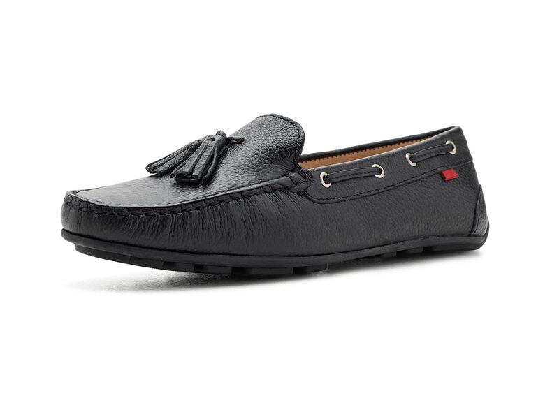 マークジョセフニューヨーク レディース シューズ スリッポン・ローファー Marc Joseph New York Murray Hill Black Grainy 黒いこと